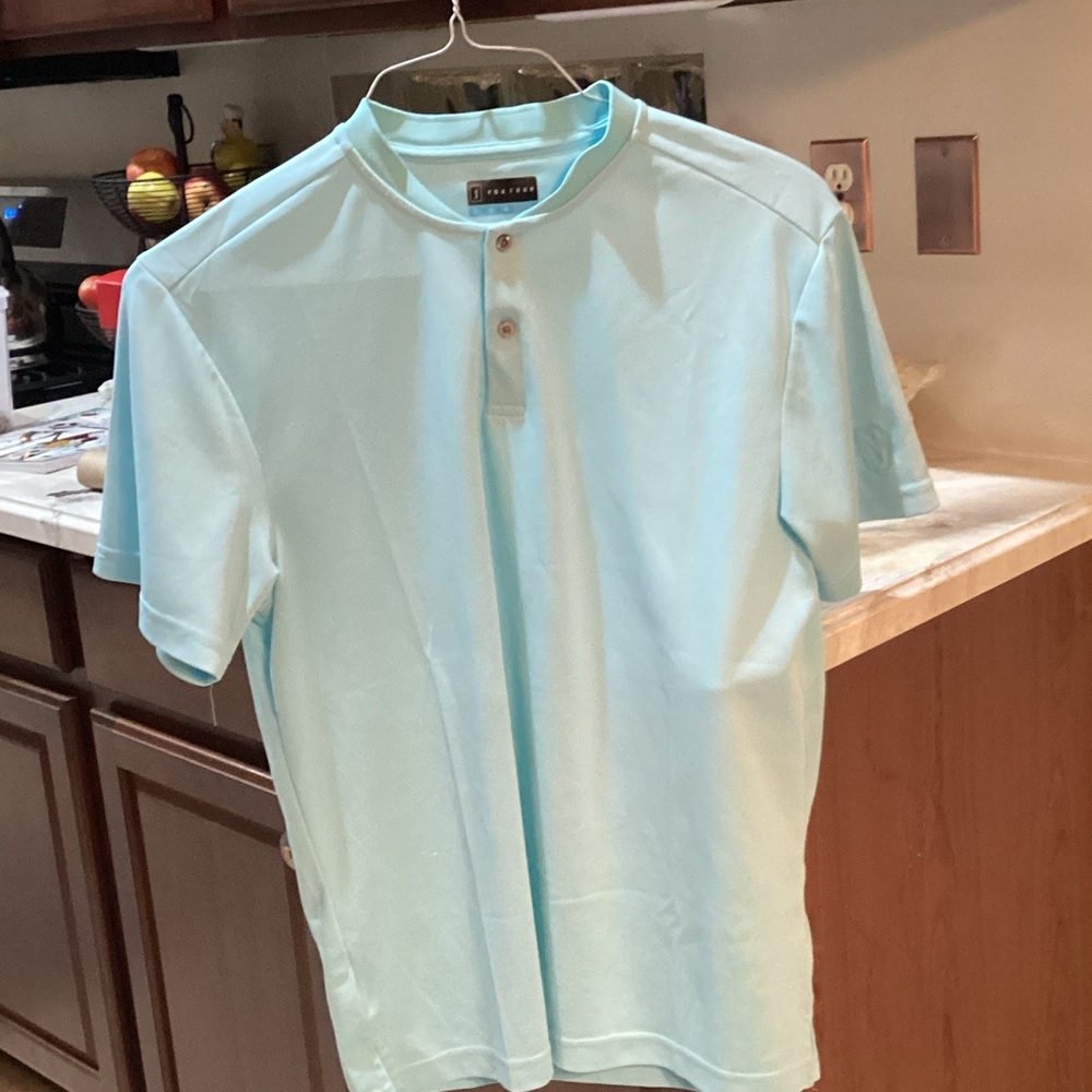 Lot of 2 PGA Tour Golf Polos. Size Large, 1 Blue, 1 Orange